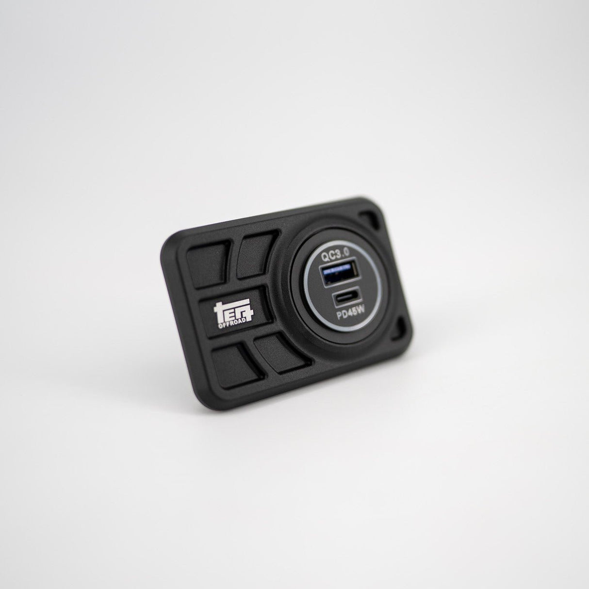Center Console USB 12V Power Panel | Billet Aluminum | Replaces Ashtray | 1996 - 2002 4Runner - Xtrusion Overland