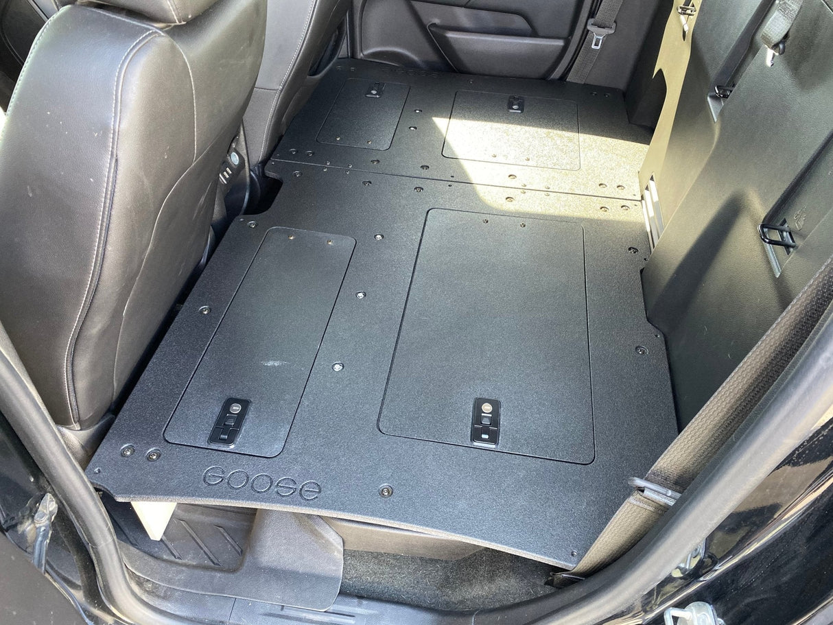 Chevy Colorado 2015 - 2022 2nd Gen. Crew Cab - Second Row Seat Delete Plate System - Xtrusion Overland