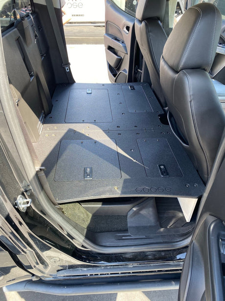Chevy Colorado 2015 - 2022 2nd Gen. Crew Cab - Second Row Seat Delete Plate System - Xtrusion Overland