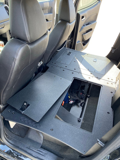 Chevy Colorado 2015 - 2022 2nd Gen. Crew Cab - Second Row Seat Delete Plate System - Xtrusion Overland