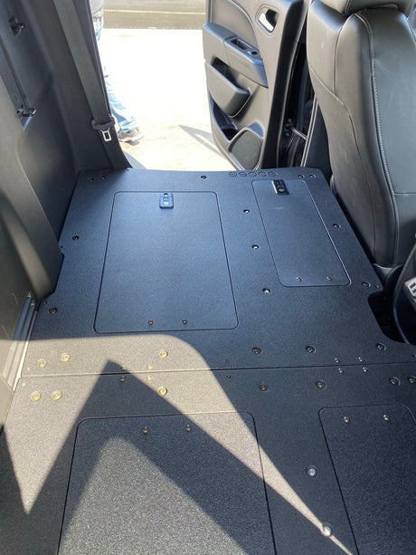 Chevy Colorado 2015 - 2022 2nd Gen. Crew Cab - Second Row Seat Delete Plate System - Xtrusion Overland