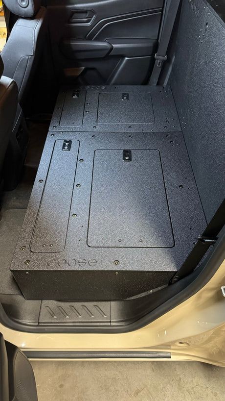 Chevy Colorado - GMC Canyon - 2023 - Present - 3rd Gen - Explore Series - Second Row - Seat Delete - 100% - Xtrusion Overland