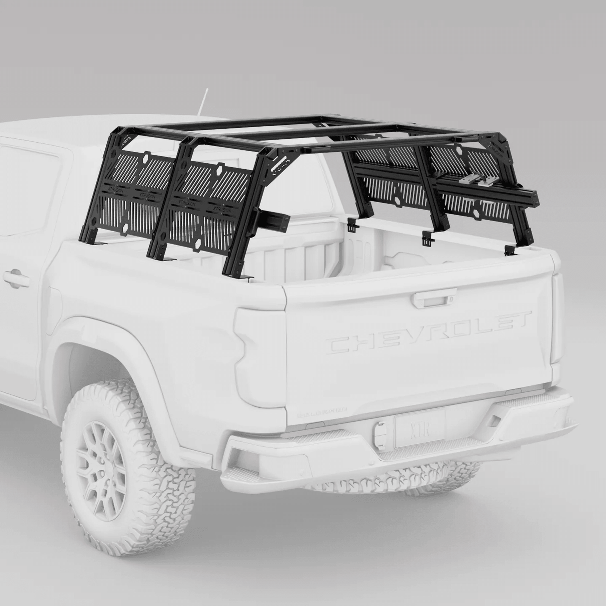 Chevy Colorado / GMC Canyon Bed Rack | XTR3 Popular Builds + MOLLE Packages - Xtrusion Overland