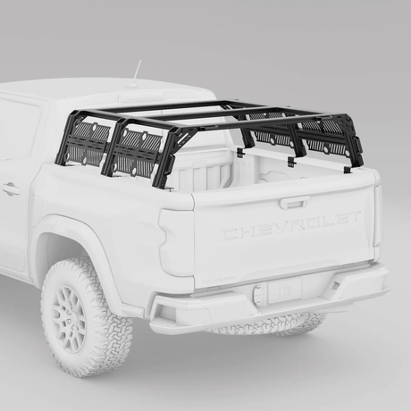 Chevy Colorado / GMC Canyon Bed Rack | XTR3 Popular Builds + MOLLE Packages - Xtrusion Overland