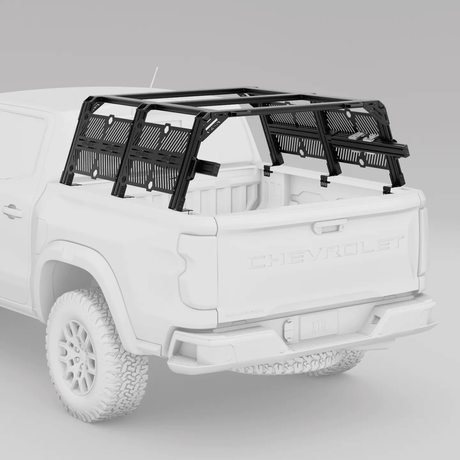 Chevy Colorado / GMC Canyon Bed Rack | XTR3 Popular Builds + MOLLE Packages - Xtrusion Overland