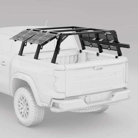 Chevy Colorado / GMC Canyon Bed Rack | XTR3 Popular Builds + MOLLE Packages - Xtrusion Overland