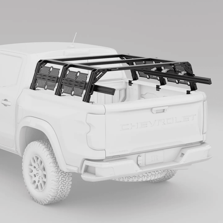 Chevy Colorado / GMC Canyon Bed Rack | XTR3 Popular Builds + MOLLE Packages - Xtrusion Overland
