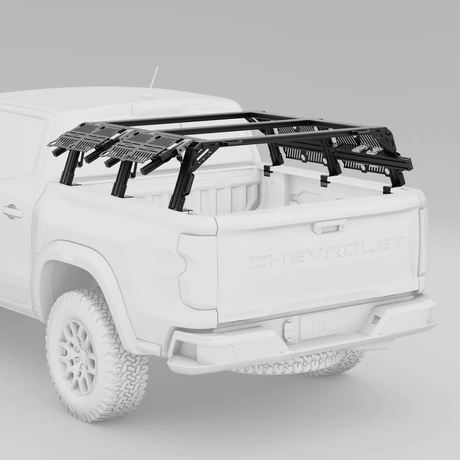 Chevy Colorado / GMC Canyon Bed Rack | XTR3 Popular Builds + MOLLE Packages - Xtrusion Overland