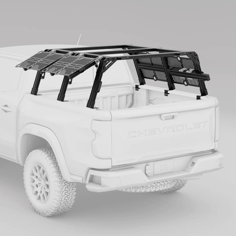 Chevy Colorado / GMC Canyon Bed Rack | XTR3 Popular Builds + MOLLE Packages - Xtrusion Overland