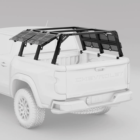 Chevy Colorado / GMC Canyon Bed Rack | XTR3 Popular Builds + MOLLE Packages - Xtrusion Overland