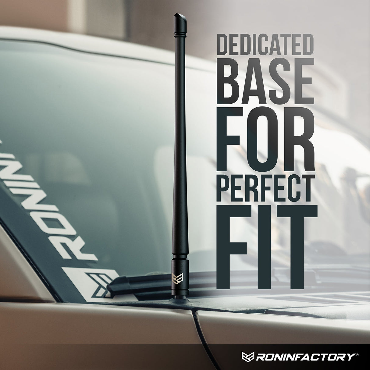 CHEVY & GMC SMARTLOCK™ SHORT FLEXIBLE ANTENNA 12 INCH (NEW!) - Xtrusion Overland