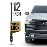 CHEVY & GMC SMARTLOCK™ SHORT FLEXIBLE ANTENNA 12 INCH (NEW!) - Xtrusion Overland