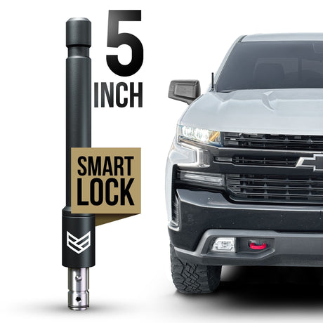 CHEVY & GMC SMARTLOCK® SHORT FLEXIBLE ANTENNA 5 INCH (NEW!) - Xtrusion Overland