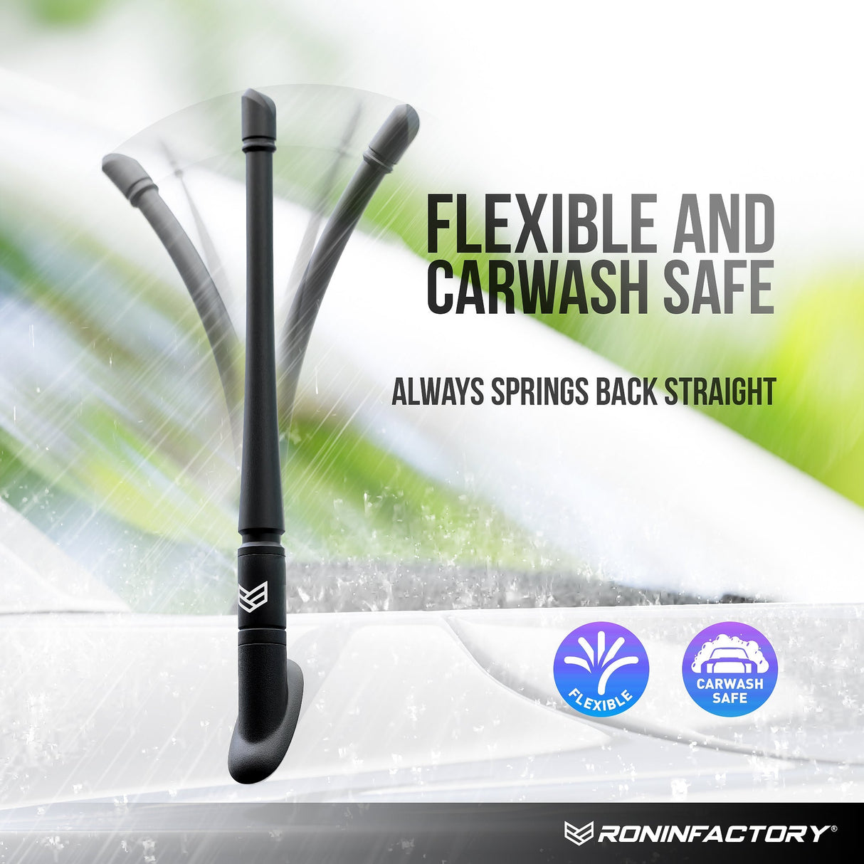 CHEVY & GMC TUFFLOCK® FLEXIBLE ANTENNA (12 INCH) - Xtrusion Overland