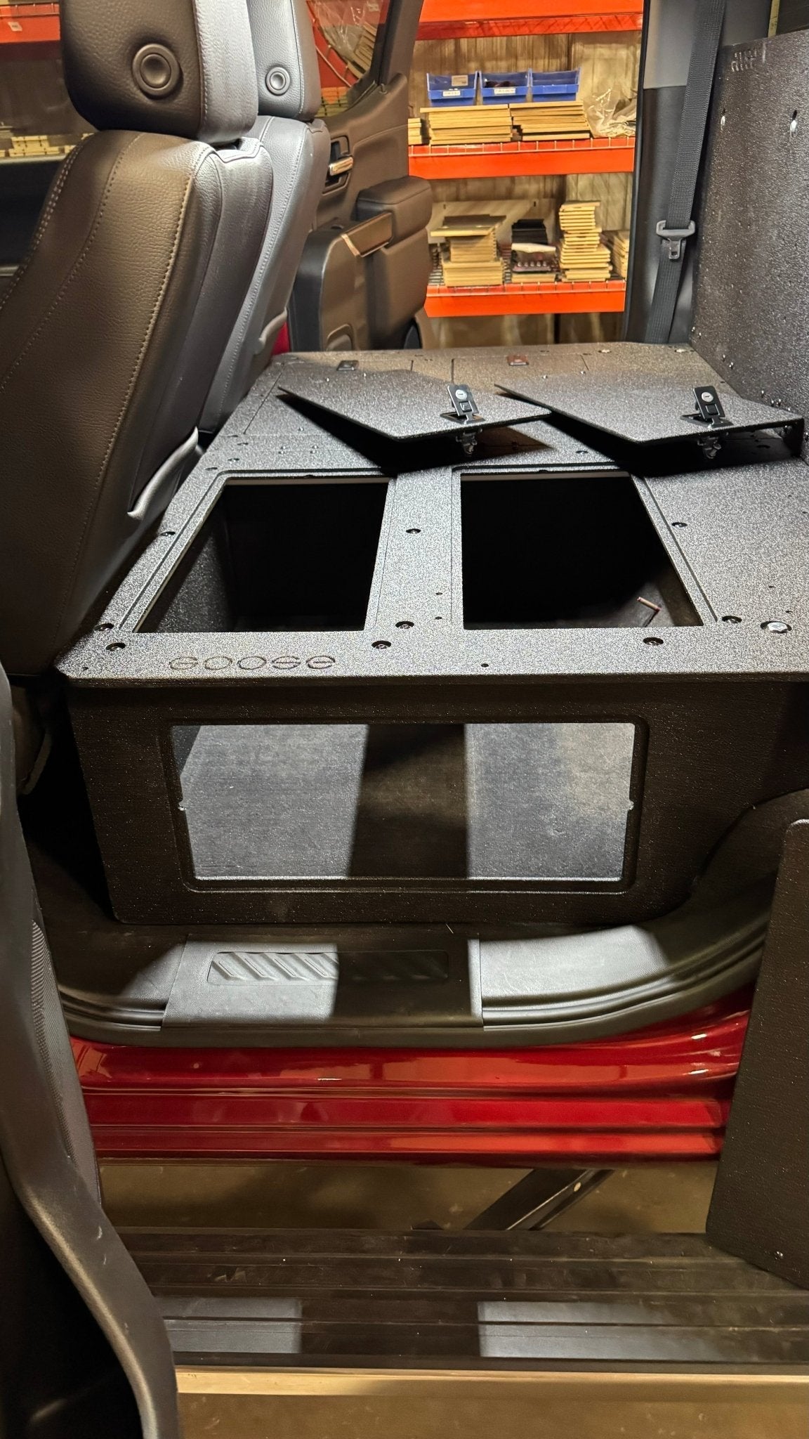 CHEVY - SILVERADO - 4TH GEN - GMC - SIERRA - 2019 - PRESENT - 5TH GEN - EXPLORE SERIES - CREW CAB - SEAT DELETE PLATE SYSTEM - SECOND ROW - 100% - Xtrusion Overland