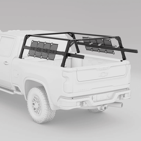 Chevy Silverado / GMC Sierra 2500HD & 3500HD Pre-configured XTR1 Bed Rack - Xtrusion Overland