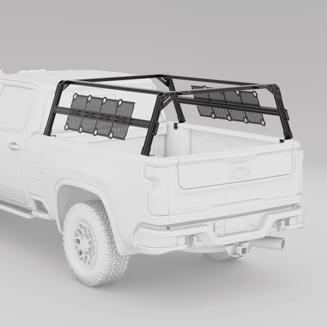 Chevy Silverado / GMC Sierra 2500HD & 3500HD Pre-configured XTR1 Bed Rack - Xtrusion Overland