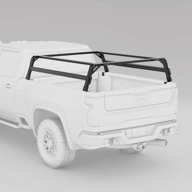 Chevy Silverado / GMC Sierra 2500HD & 3500HD Pre-configured XTR1 Bed Rack - Xtrusion Overland