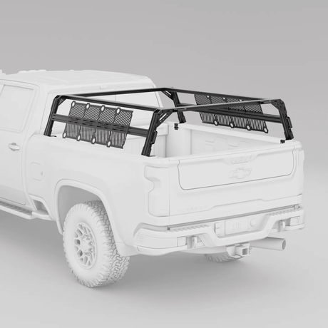 Chevy Silverado / GMC Sierra 2500HD & 3500HD Pre-configured XTR1 Bed Rack - Xtrusion Overland