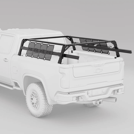 Chevy Silverado / GMC Sierra 2500HD & 3500HD Pre-configured XTR1 Bed Rack - Xtrusion Overland
