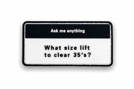 "Clear 35s" Patch - Xtrusion Overland