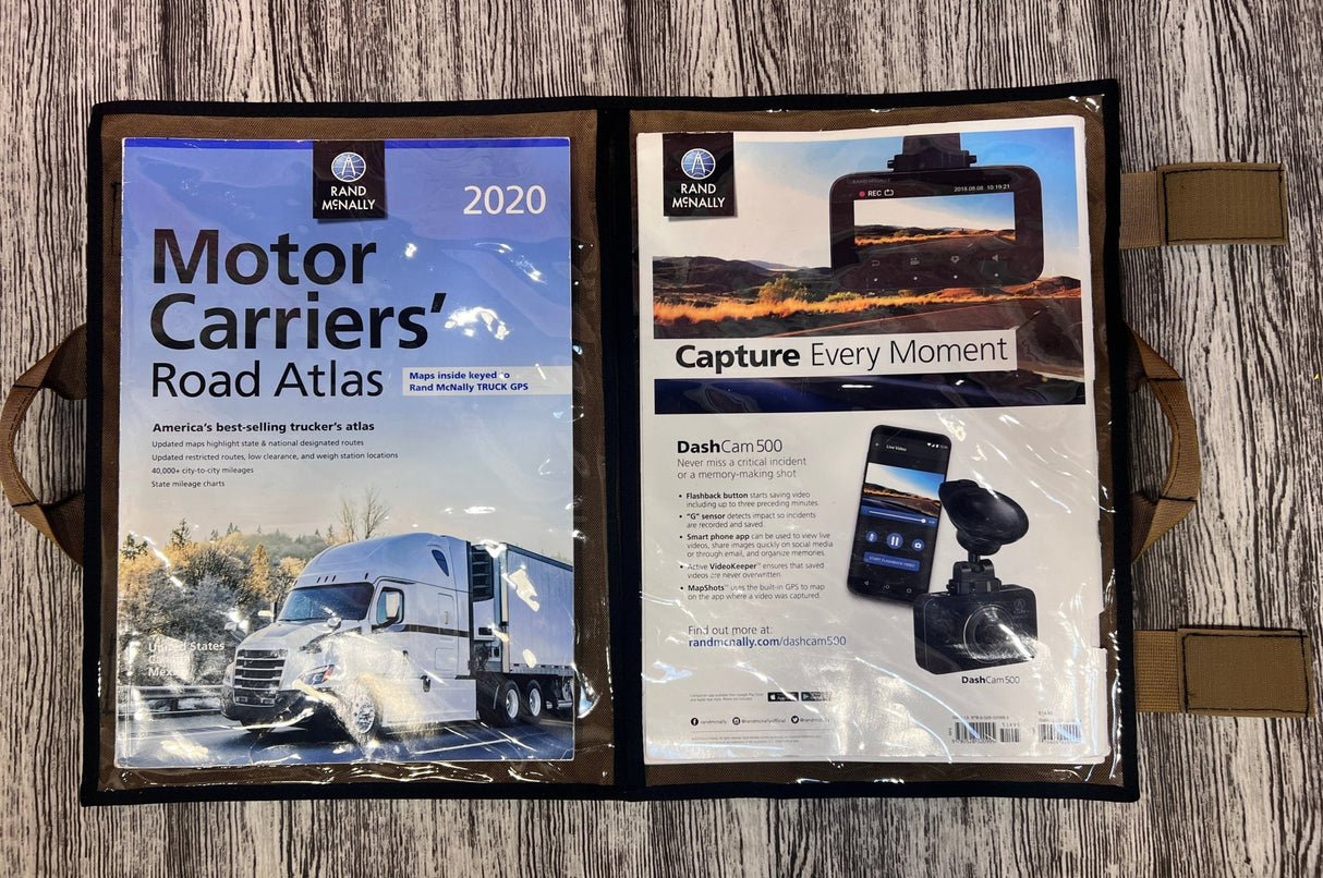CLEAR Road Atlas - Map Pouch - Xtrusion Overland