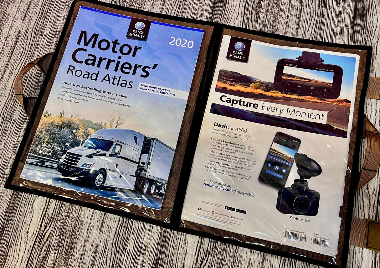 CLEAR Road Atlas - Map Pouch - Xtrusion Overland