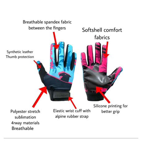 CLEARANCE-MIAMI NIGHTS GLOVES - Xtrusion Overland