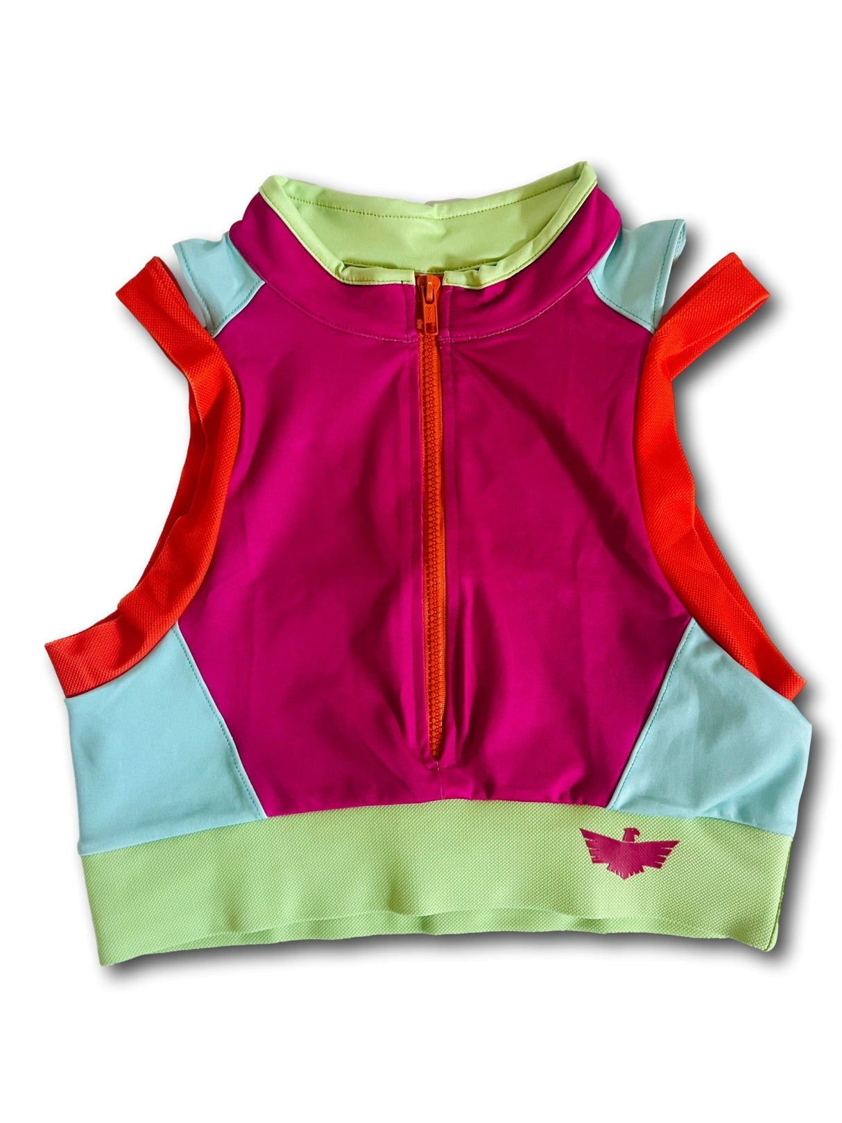 Clearance Neon Women’s Zip Crop Top - Xtrusion Overland