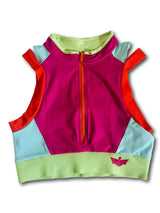 Clearance Neon Women’s Zip Crop Top - Xtrusion Overland