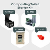 Composting Toilet Starter Kit | BOXIO - TOILET PLUS - Xtrusion Overland