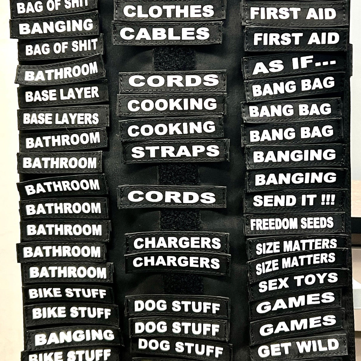 Custom Velcro Name Tags - Xtrusion Overland