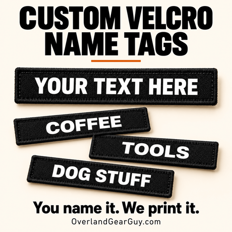 Custom Velcro Name Tags - Xtrusion Overland