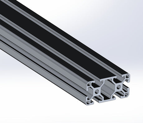 Cut to Size 1530 Extrusion Bar - Black Powdercoat - 60" - 80" - Xtrusion Overland