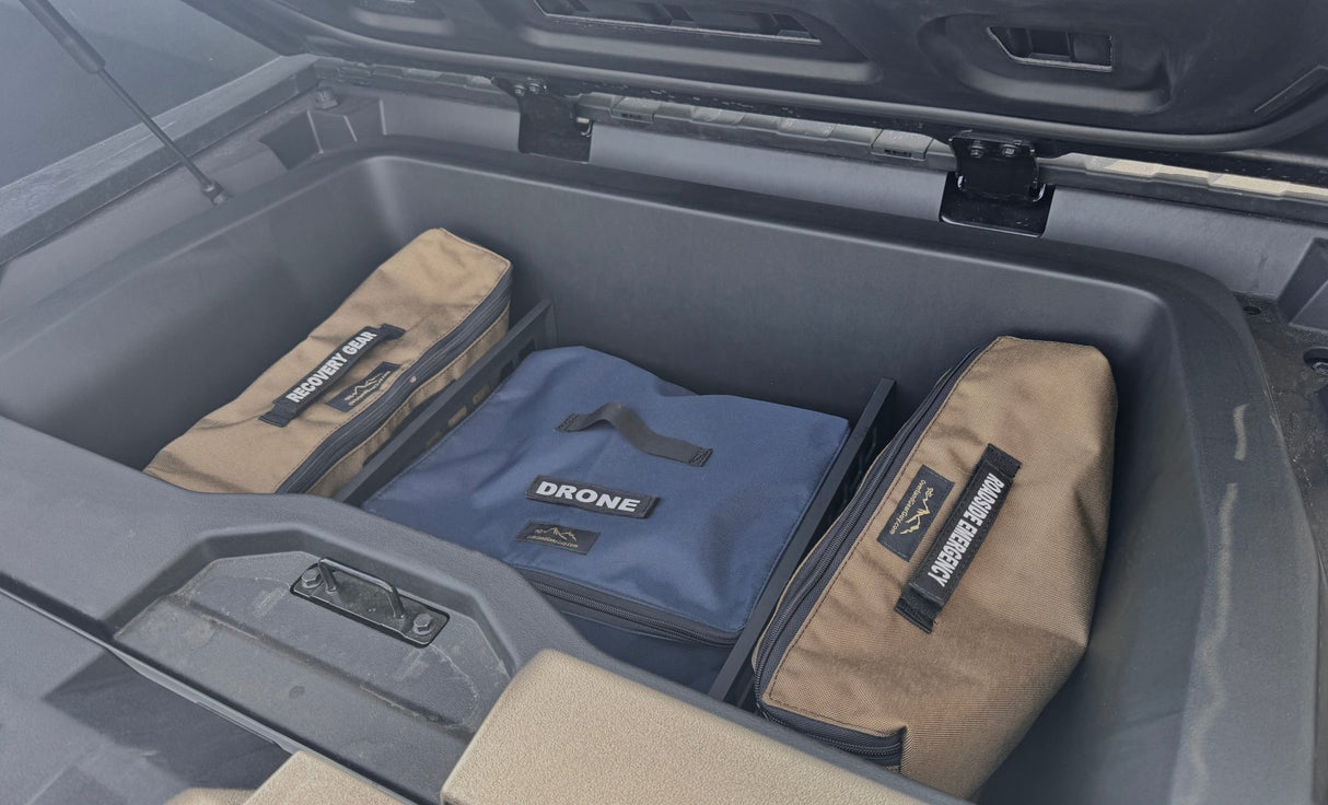Cyber Truck Back Trunk Bags - Xtrusion Overland