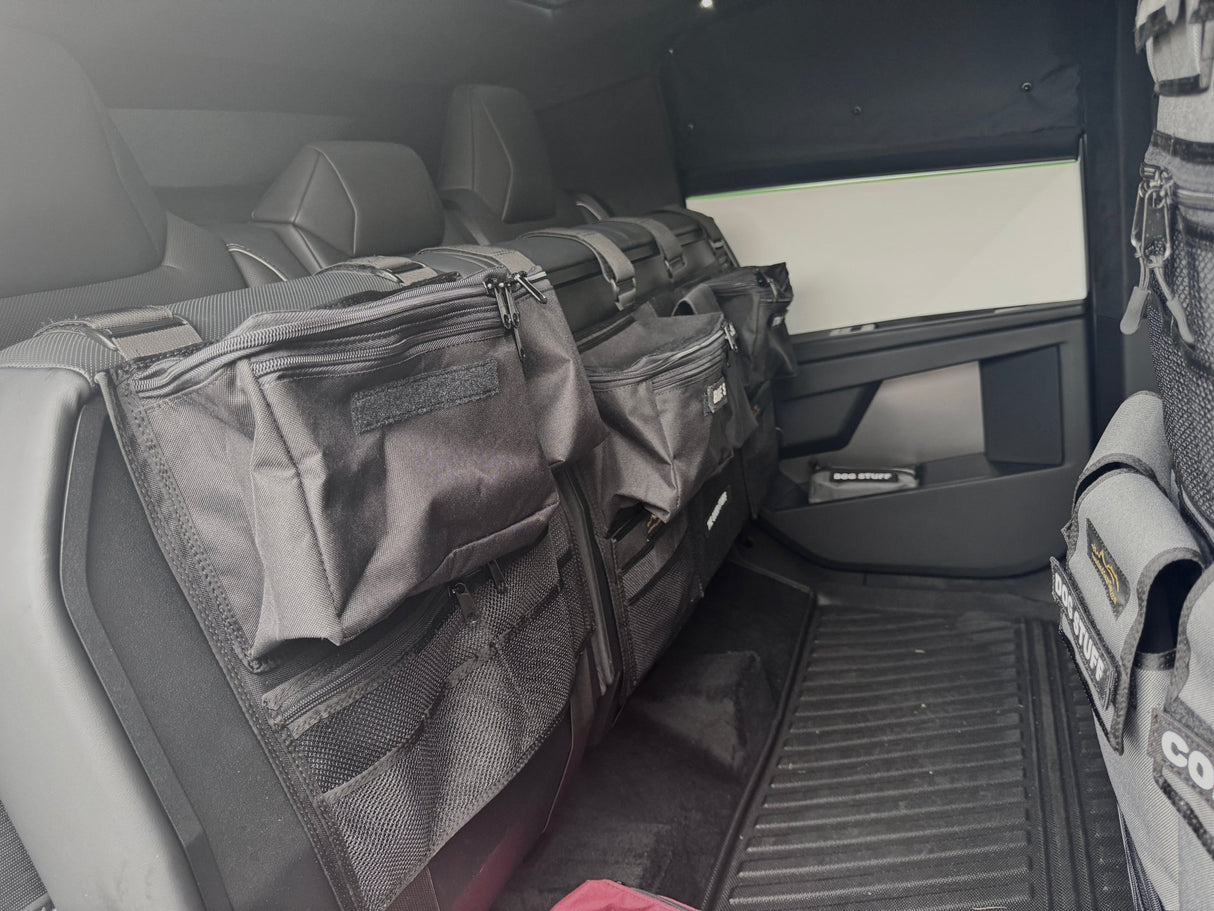 Cyber Truck Backseat Storage Solutions - Xtrusion Overland