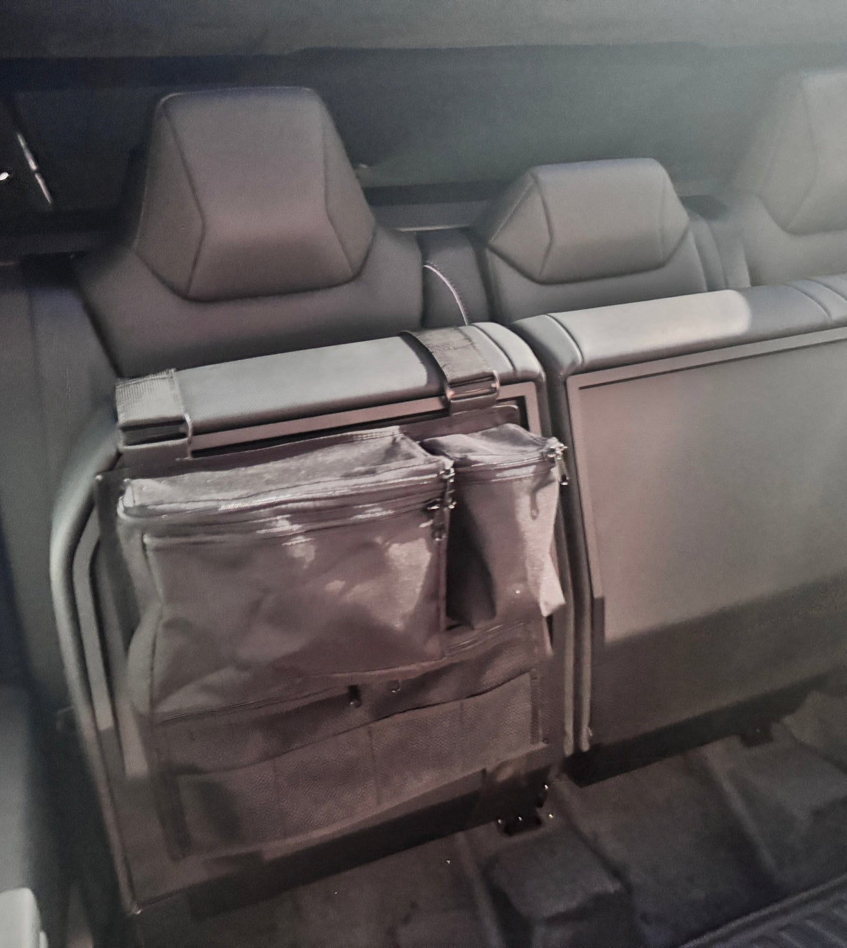 Cyber Truck Backseat Storage Solutions - Xtrusion Overland