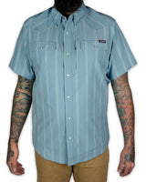 Daryll SS Shirt - Mid Blue - Xtrusion Overland