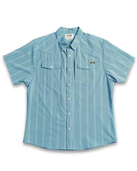 Daryll SS Shirt - Mid Blue - Xtrusion Overland