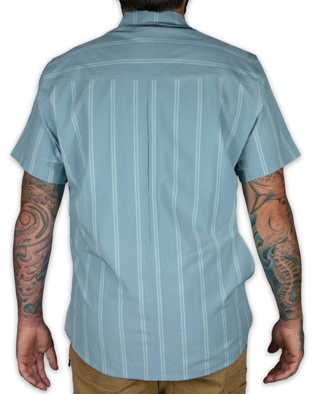 Daryll SS Shirt - Mid Blue - Xtrusion Overland