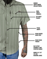 Daryll SS Shirt - Sage Green - Xtrusion Overland