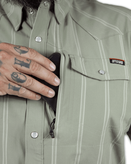 Daryll SS Shirt - Sage Green - Xtrusion Overland