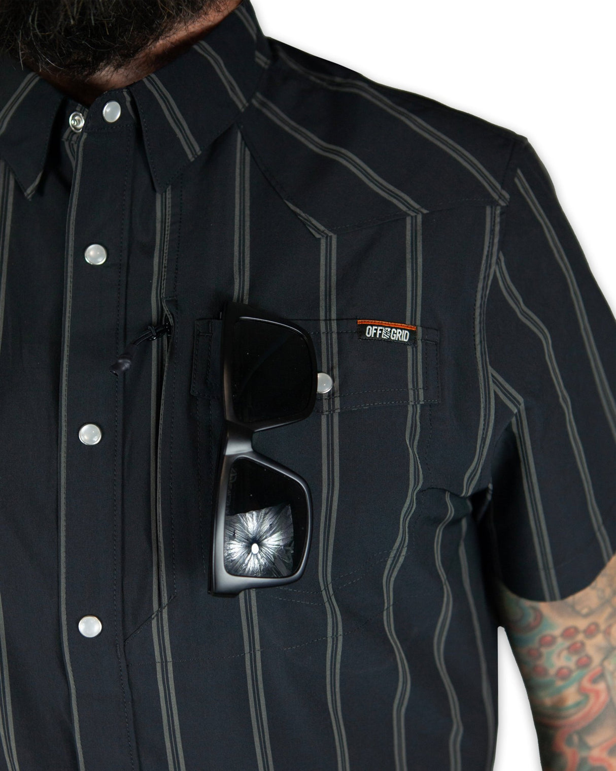 Daryll SS Shirt - Vintage Black - Xtrusion Overland