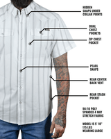 Daryll SS Shirt - White - Xtrusion Overland