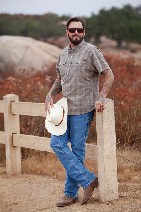 Deke SS Shirt - Beluga Brown - Xtrusion Overland