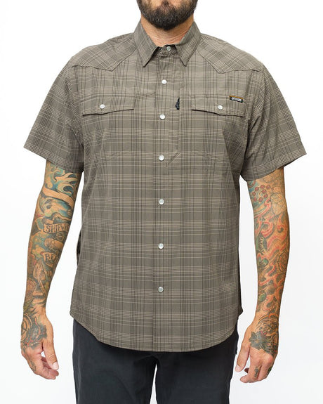 Deke SS Shirt - Beluga Brown - Xtrusion Overland
