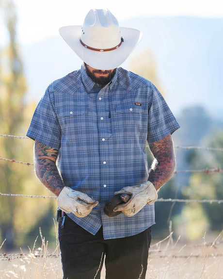 Deke SS Shirt - Dusty Royal - Xtrusion Overland