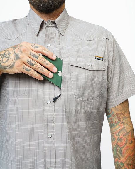Deke SS Shirt - Storm Grey - Xtrusion Overland