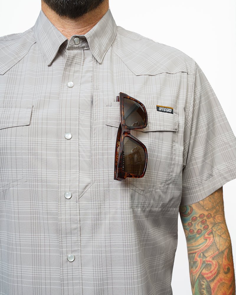 Deke SS Shirt - Storm Grey - Xtrusion Overland