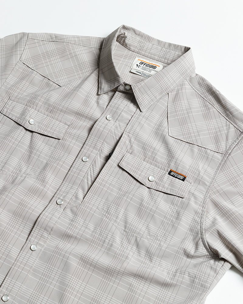 Deke SS Shirt - Storm Grey - Xtrusion Overland